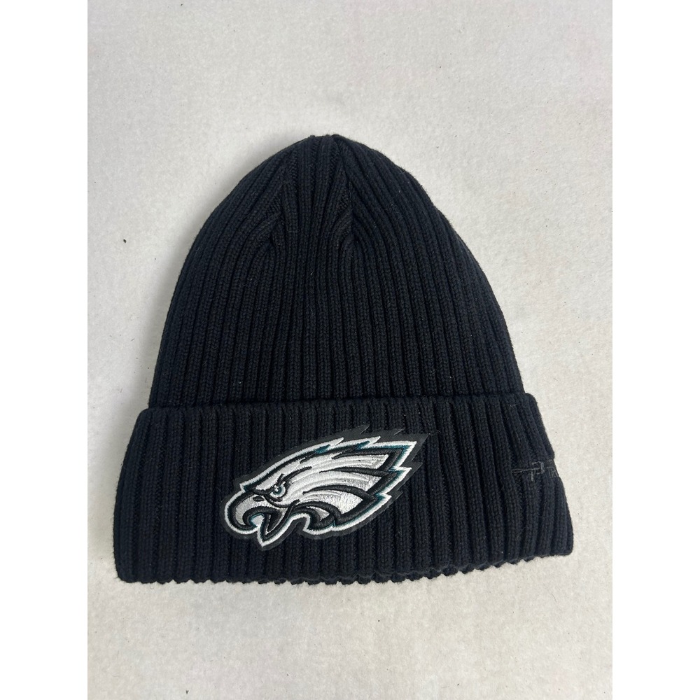 NFL Streetwear Pro Standard Men OS Black Philadelphia Eagles Fleece Lined Beanie